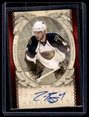 2010-11 Artifacts Auto-Facts #AF-ZB Zach Bogosian Auto Atlanta Thrashers
